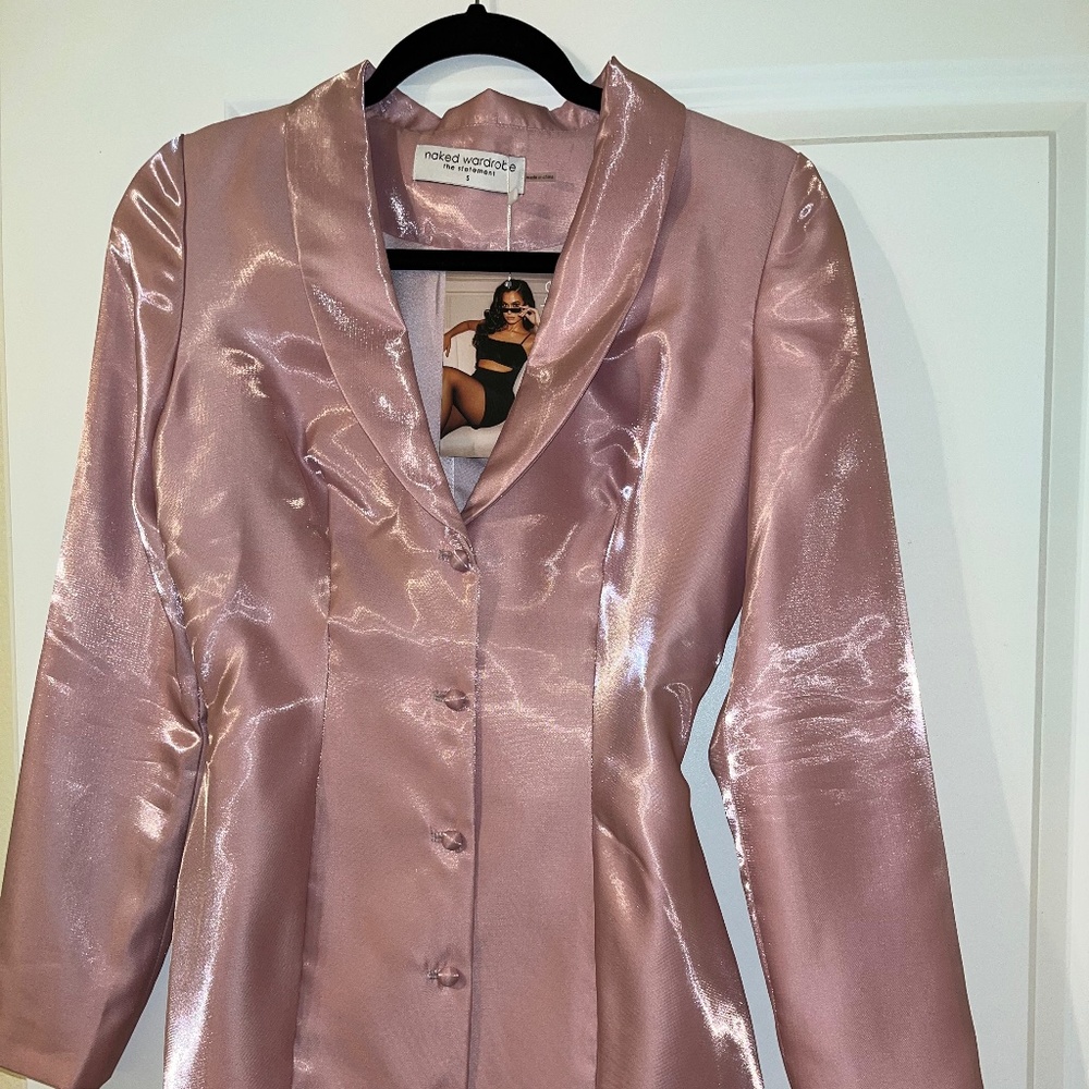 Naked wardrobe long sleeve dress